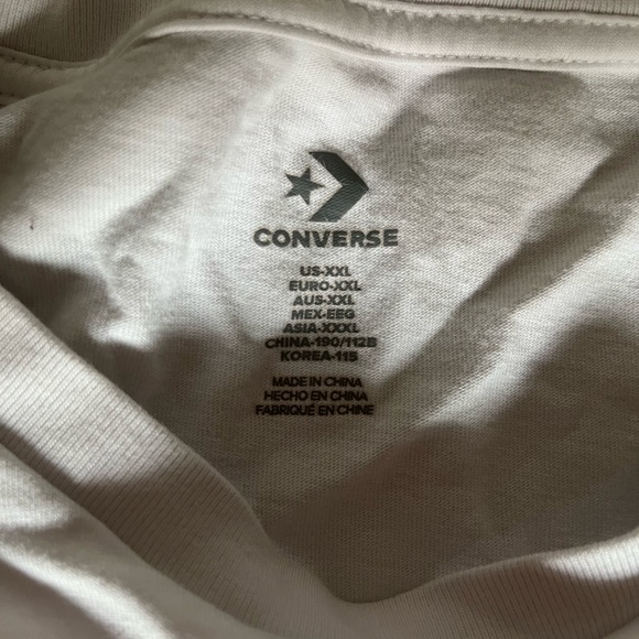 Converse logo White Tee - Picture 2 of 2